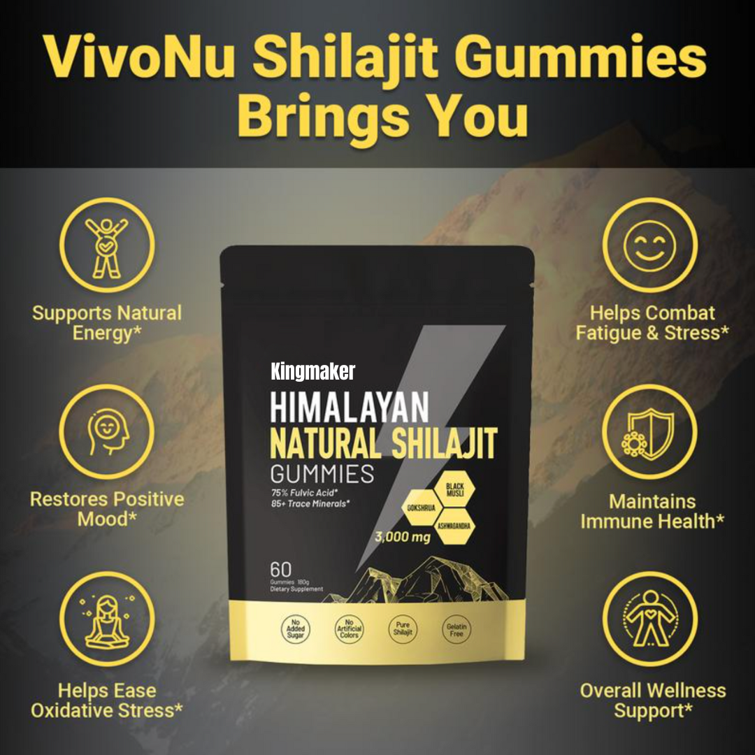 KingMaker Shilajit Gummies