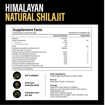 KingMaker Shilajit Gummies
